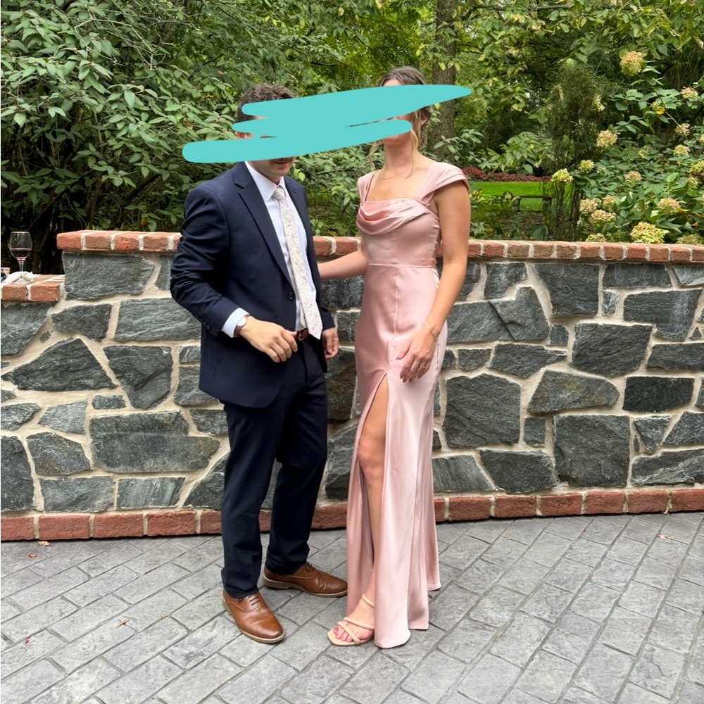 Birdy Grey Rose Gold Bridesmaid Dress